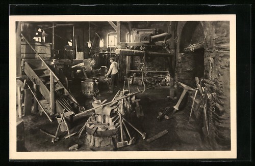 Cartolina weida fabbrica - cartolina,