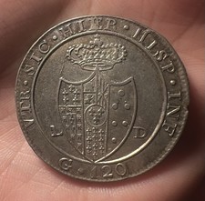 REGNO DI NAPOLI - FERDINANDO IV - PIASTRA 120 GRANA 1805