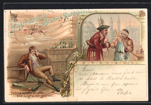 Litografia brema ristorante - litografia,