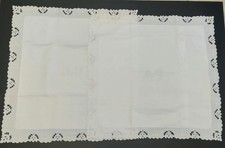 Coppia Cuscino Lino Ricamo