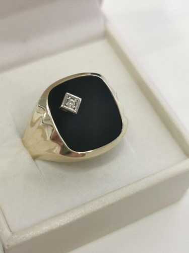 Anello uomo con onice 8 - anello,