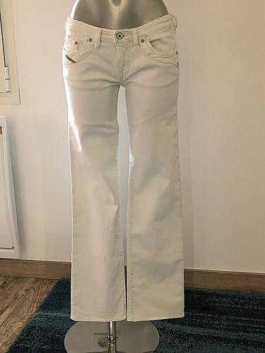 Jeans diesel usati bianchi - diesel,