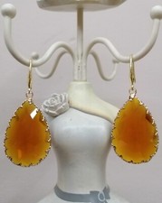 Orecchini Goccia Arancio