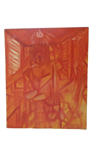 Dipinto cubista - dipinto,