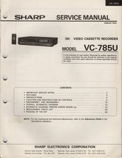 Sharp VC-785U