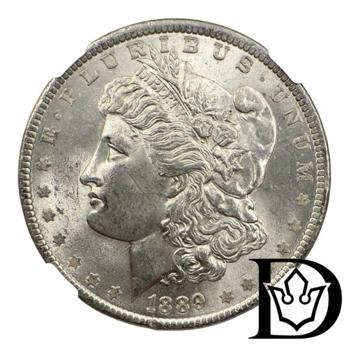 1889 morgan dollar - morgan, ngc