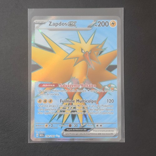 Pokemon zapdos 192 - ex, 192/165