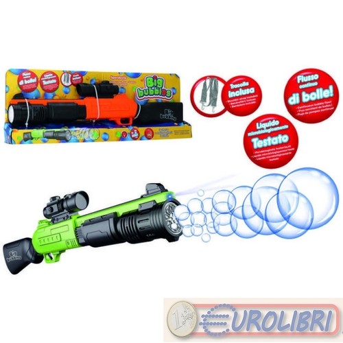 Fucile sparabolle con pacco - con,