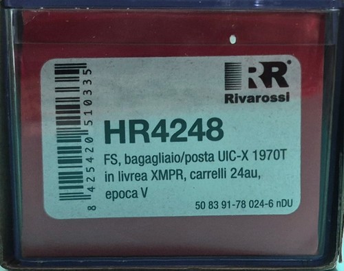 4248 bagagliaio uic x - hr, uic-x