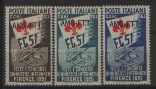 Trieste 1951 ginnici - ,