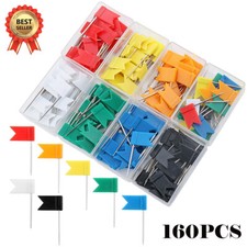 160 Pezzi Push Pins Mappa
