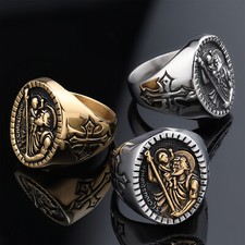 Anello Vintage Acciaio Inox