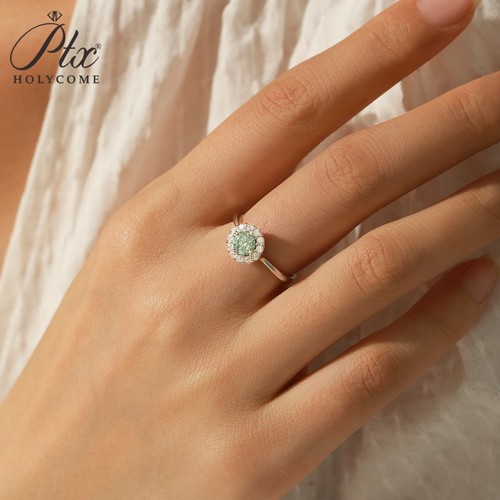 Anello argento moissanite - anello, in