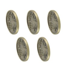 5X CW Codice Morse Monete