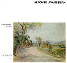 AVANESSIAN Alfonso. Catalogo della mostra alla Galleria Lo Scalino, Roma, 1968