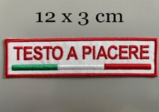 PATCH PERSONALIZZATA RICAMATA