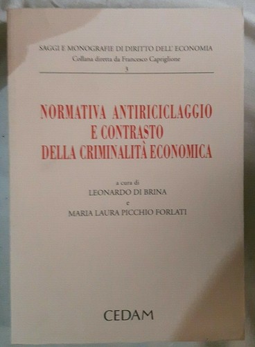 Normativa antiriciclaggio - normativa,