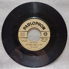 DISCO 45 GIRI THE BEATLES WE