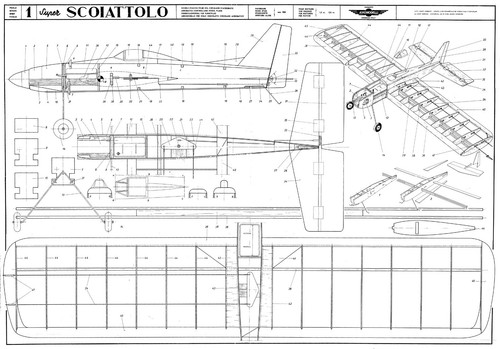 Aviomodelli super scoiattolo - aviomodelli,
