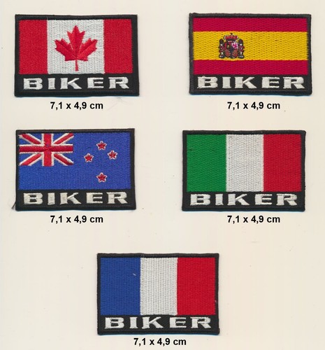 Bandiere biker toppe set - biker,