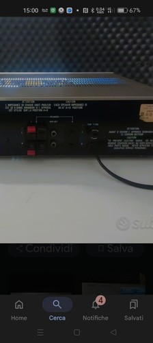 Amplificatore phonola 6394 - amplificatore,