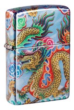 Accendino zippo design drago - zippo,