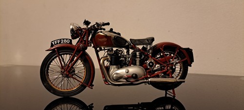 Scale triumph speed - 1/12, twin
