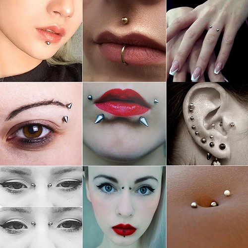 Piercing finto per pancia