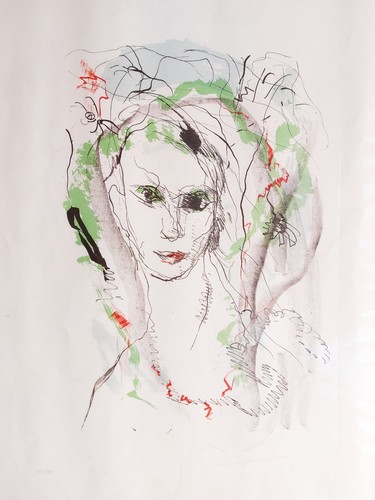 Ernesto treccani litografia - -,