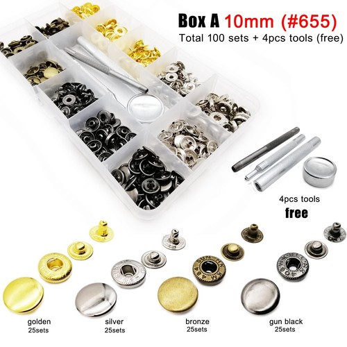 100sets 5 15mm - 60/100sets, 10/12,5/15mm