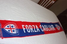 Sciarpa Di Calcio Della Squadra Italiana Cagliari (FORZA CAGLIARI)