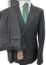 ABITO UOMO DOPPIO PETTO NERO