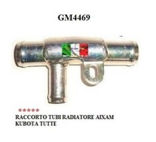 RACCORDO METALLICO TUBI RADIATORE AIXAM KUBOTA TUTTI GM4469