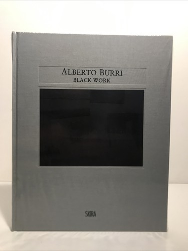 Alberto burri black work - alberto,