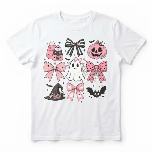 Maglietta halloween rosa - maglietta,