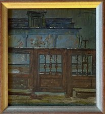 Antico dipinto ad olio George