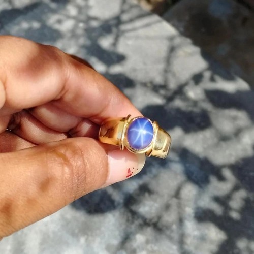 Anello compleanno uomo zaffiro - anello,