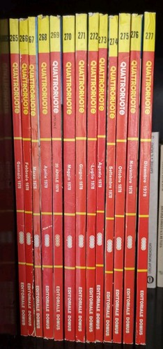 Rivista quattroruote 1978 - rivista,