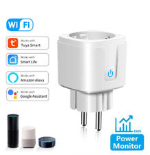 Presa Smart 16A WiFi con Monitoraggio Energetico Alexa e Google Home