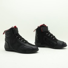 Scarpa IXS Touring Nero EUR 40 Pelle Usato (STM135) Adv Viaggio Stivaletto moto