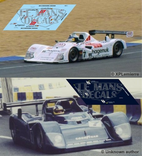 Decals porsche wsc joest - porsche, le