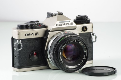 Top classic slr olympus om4 - top, ti