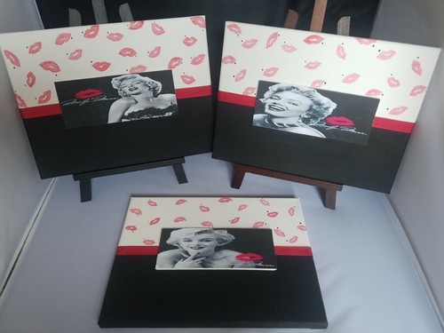 Marylin monroe 3pz artigianale - monroe,