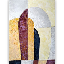 Dipinto olio astratto moderno