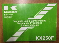 KAWASAKI KXF 250 2009 MANUALE