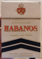 HABANOS - SPAIN empty 20s cigarette pack packet box