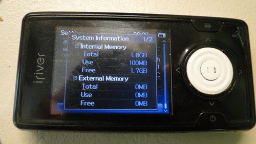 Iriver x20 lettore - iriver, gb