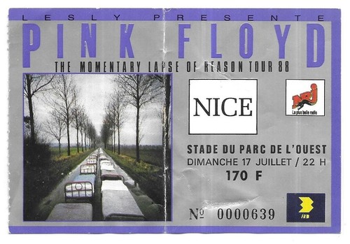 Rare ticket billet - ticket,