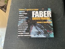 FABER AMICO FRAGILE … Tributo a Fabrizio de Andre  Genova 12/03/2000 Box 2 CD 