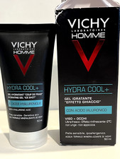 Vichy Homme Hydra Cool+ 50 ml. Cool Gel con Acido Ialuronico per Uomo